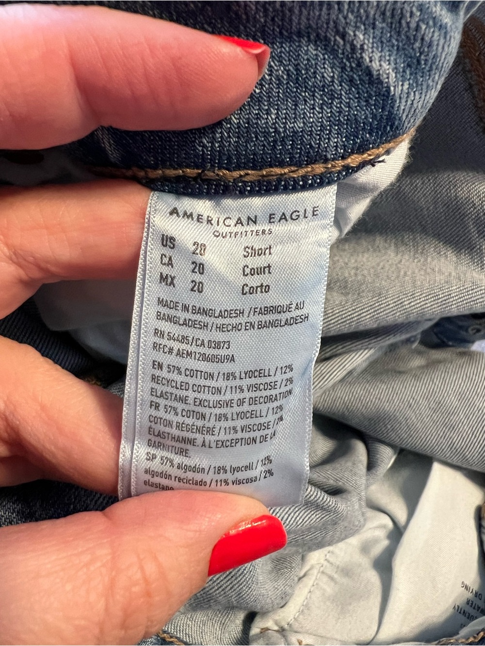 American Eagle Outfitters Curvy Super High-Rise Baggy Wide Leg - Women’s 20 - Picture 5 of 5